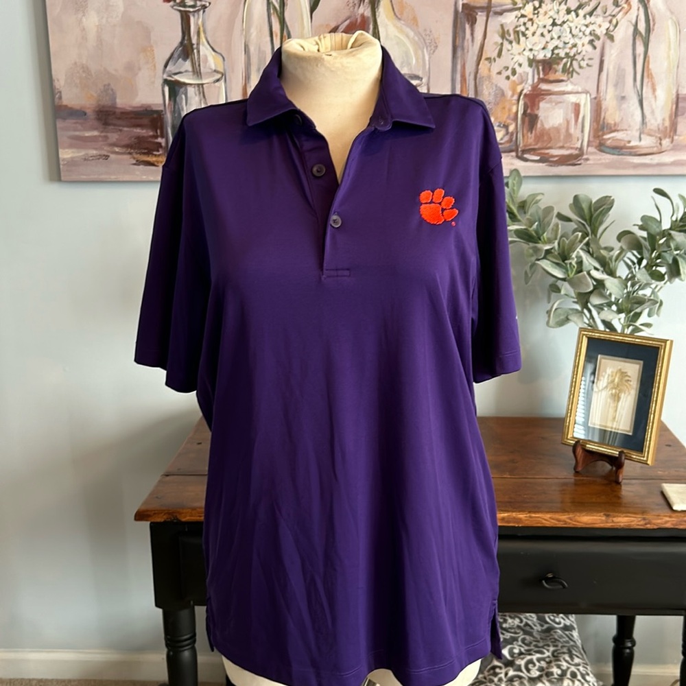 Nice Clemson University Golf Shirt.